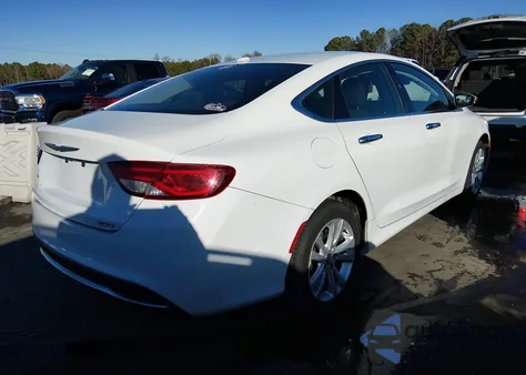 2015 Chrysler 200 Limited from USA, damaged, VIN 1C3CCCAB1FN684272